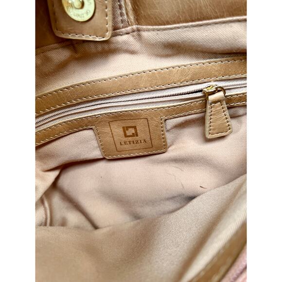 Letizia Vintage Cowhide Leather Handbag - Picture 5 of 7